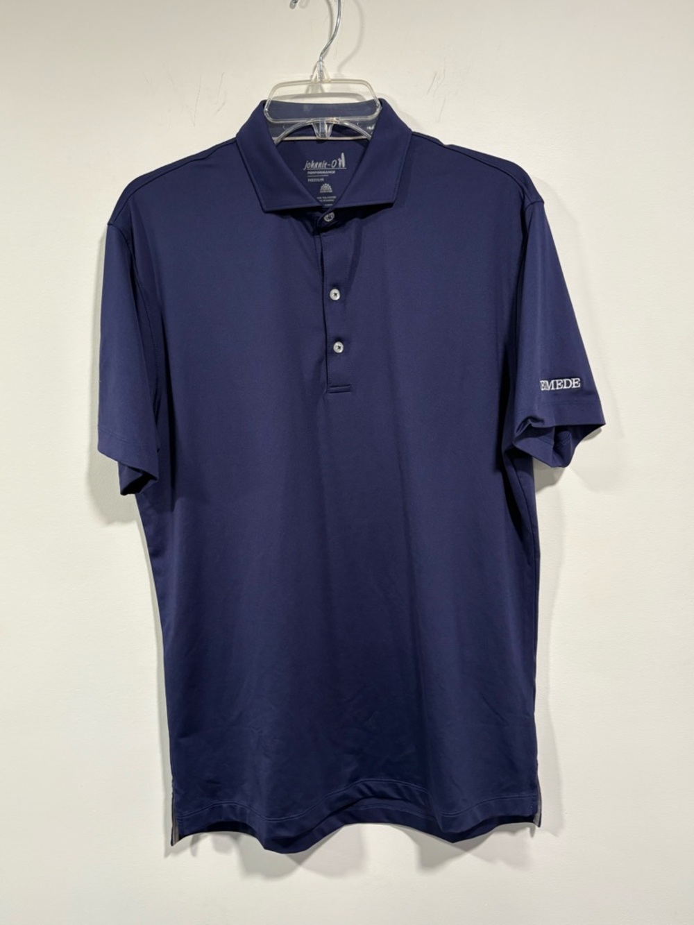 johnnie-O Navy Short Sleeve Performance Polo